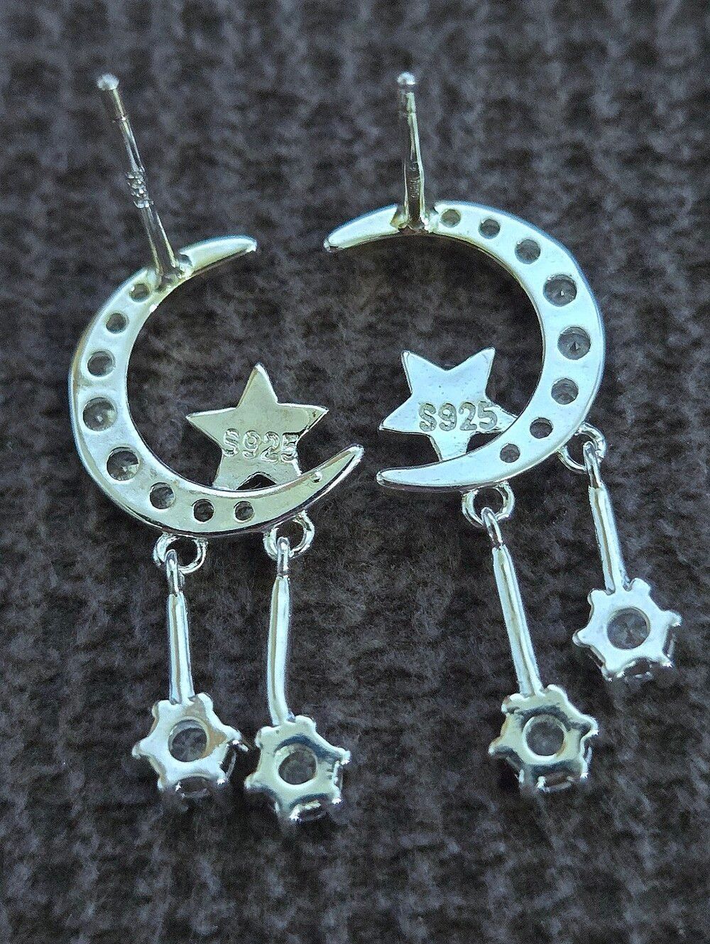 La Meno Silver🤍 "Starling"🌠 Earrings - Picture 6 of 13